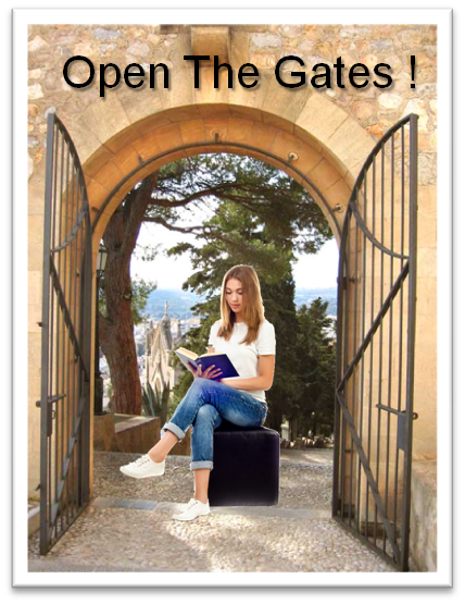 Open gates reader