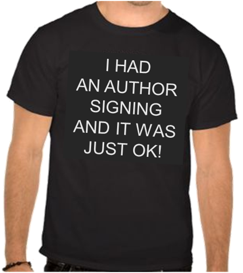 Author signing Just OK